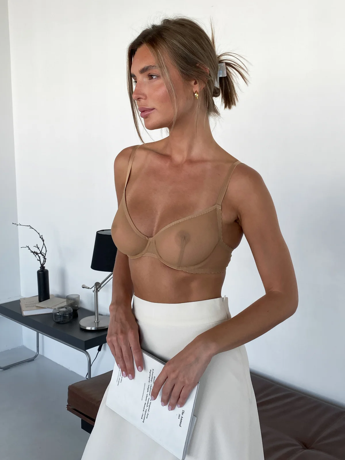 Basic телесный с классическими бразильяно