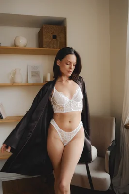 Халат в шоколадном армани-шелке