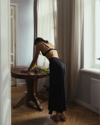 Юбка из армани-шелка